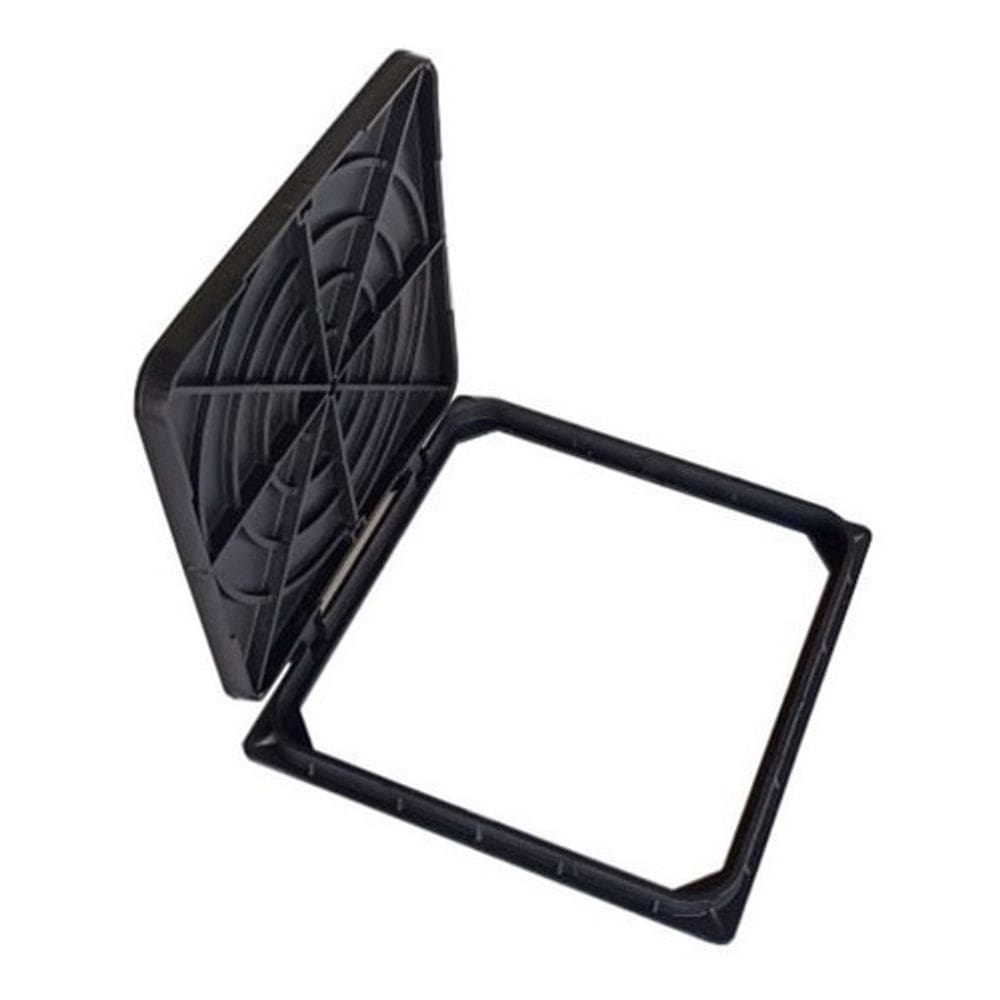 Tampa De Cisterna Reservatório Água 30x30cm Pvc Anti Baratas