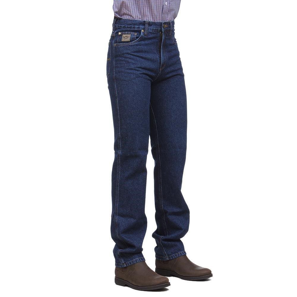 Calça Jeans Masculina Regular Azul 100% Algodão Land Horse 32234