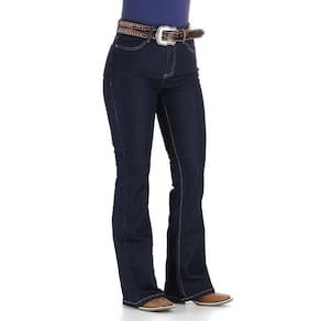 Calça Jeans Feminina Cintura Alta Cowboy Cut Azul Tassa 29990