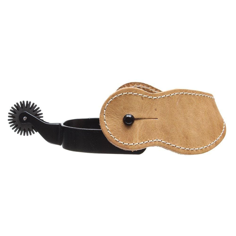 Espora Quarto de Milha Longa com Correia de Couro Bronc-Steel 32792