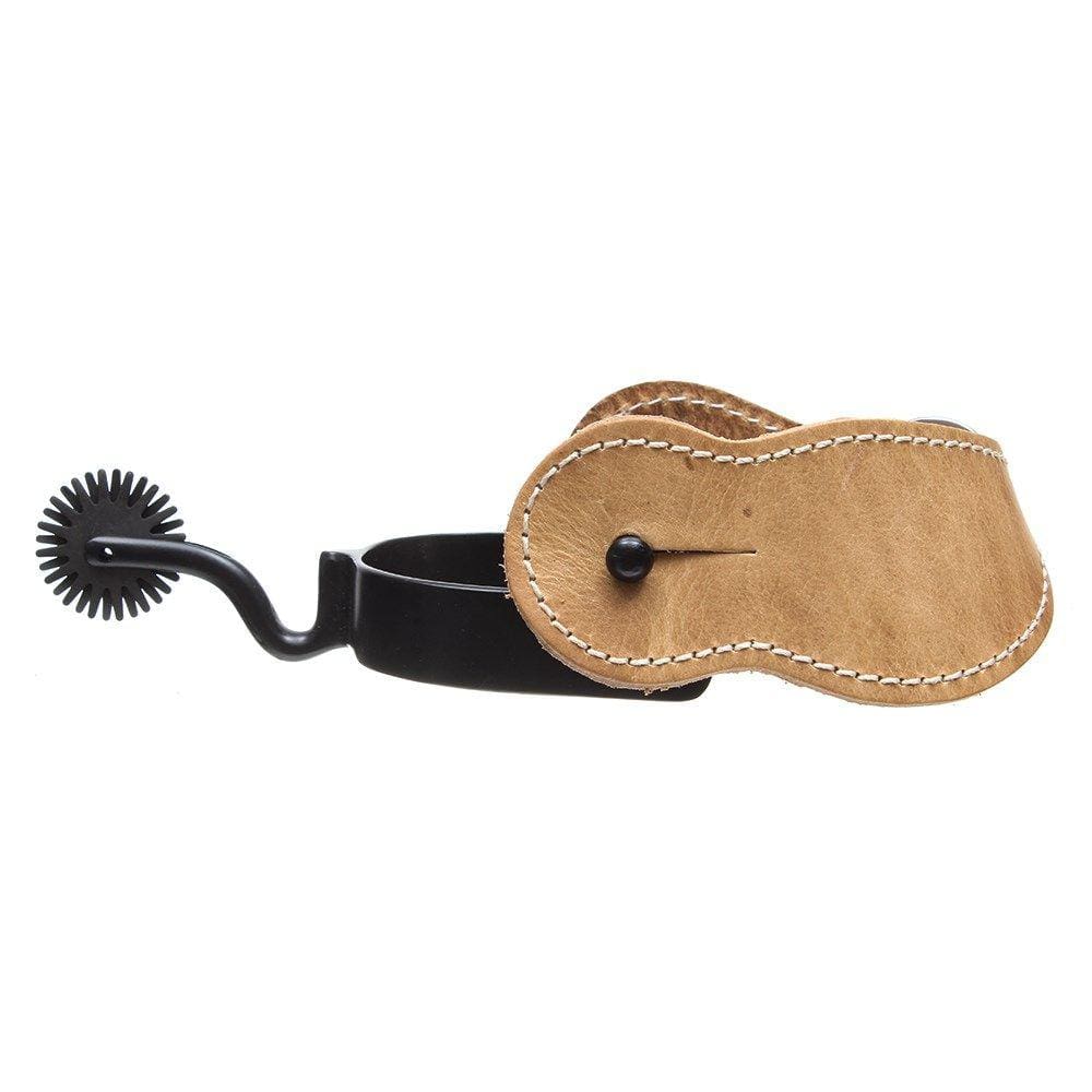 Espora Quarto de Milha Longa com Correia de Couro Bronc-Steel 32796