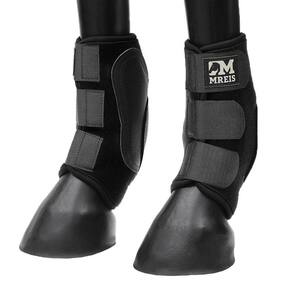 Skid Boot Médio para Cavalo em Neoprene Preto Mreis 31643