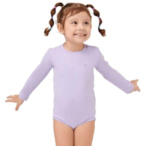 Body Praia Infantil Lilás UV.LINE