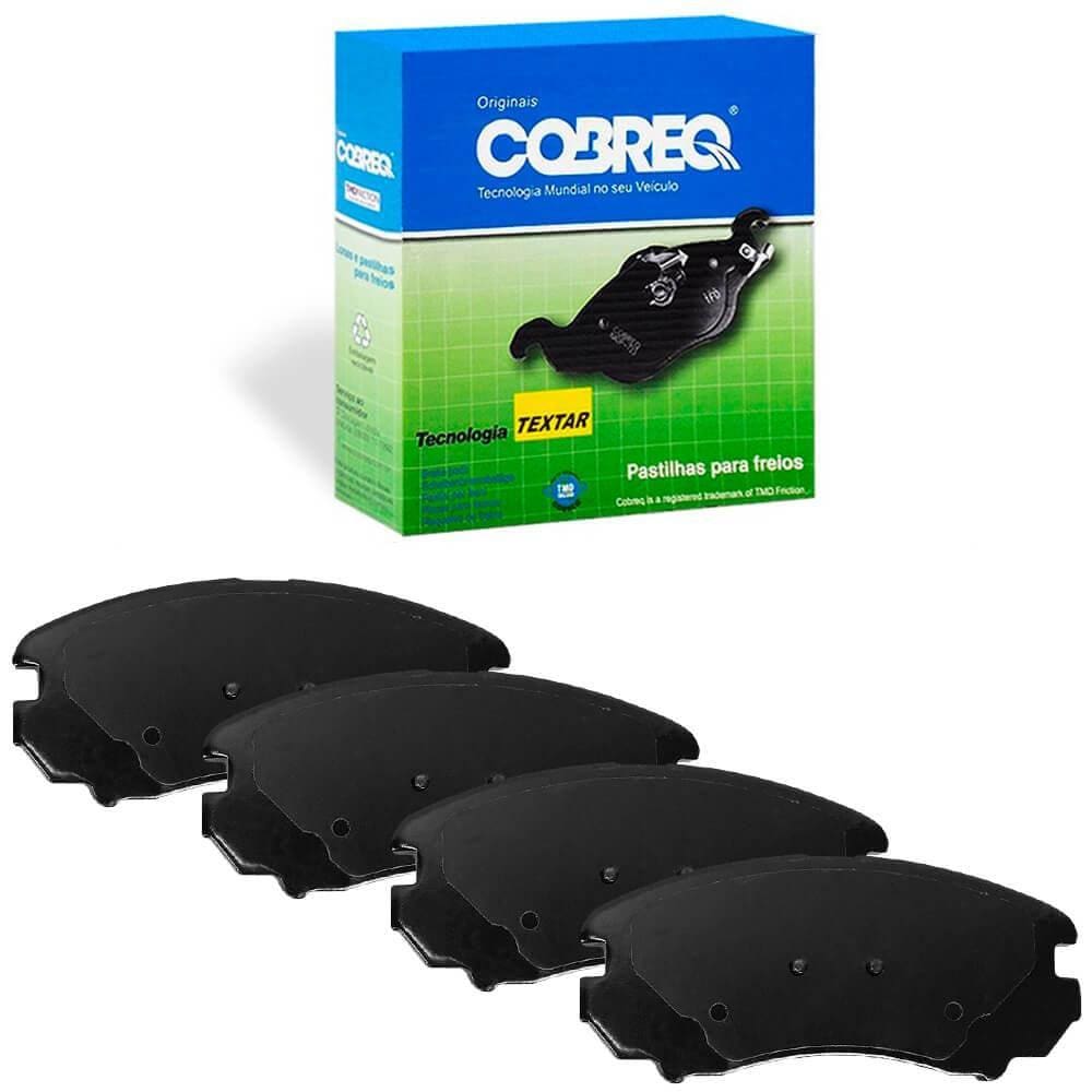 Kit Pastilha Freio Soul Sportage Dianteira Mando Cobreq