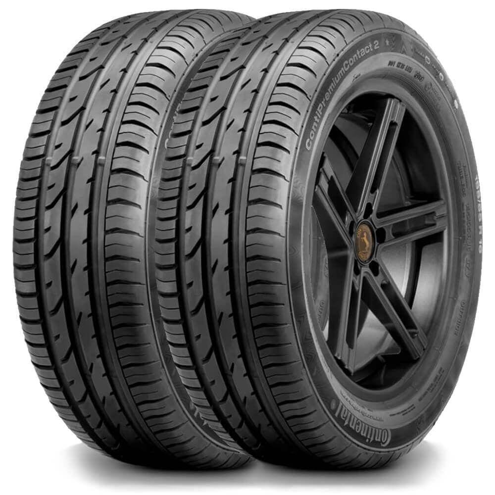 Kit 2 Pneu Continental 215/55r18 95h Premium Contact 2