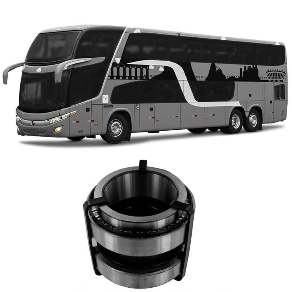 Kit Rolamento Roda Mb O500 2006 A 2016 Tras Skf