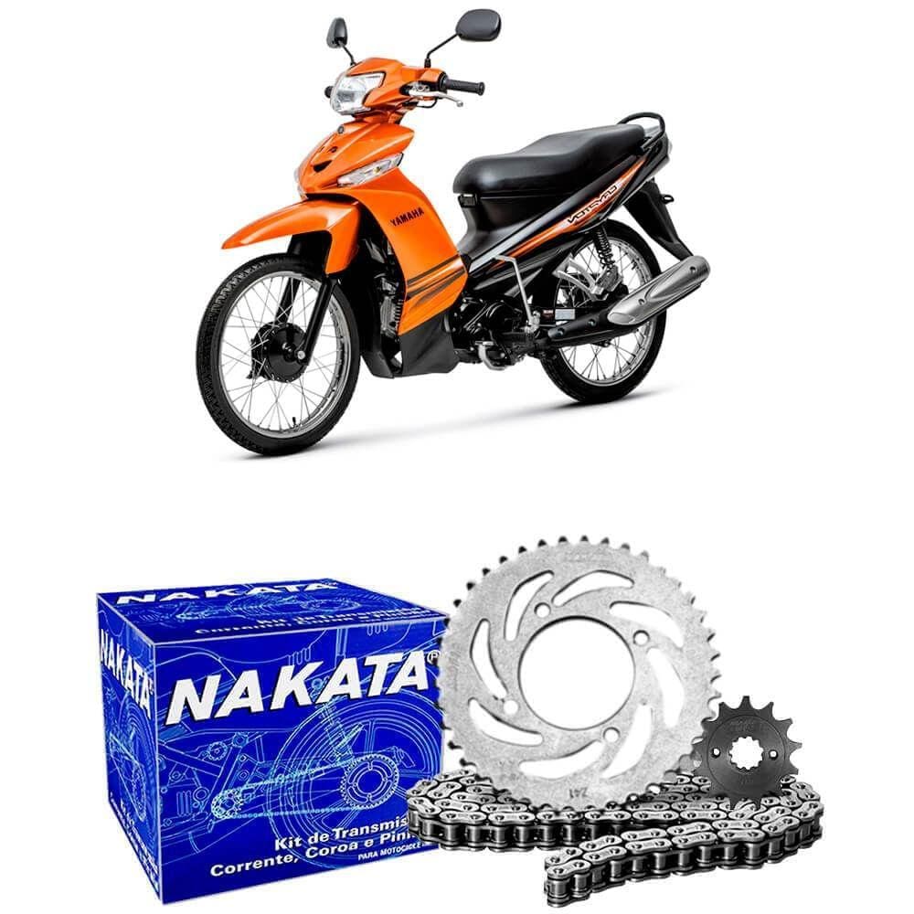 Kit Relação Transmissão Moto Yamaha T115 Crypton 2010 A 2016