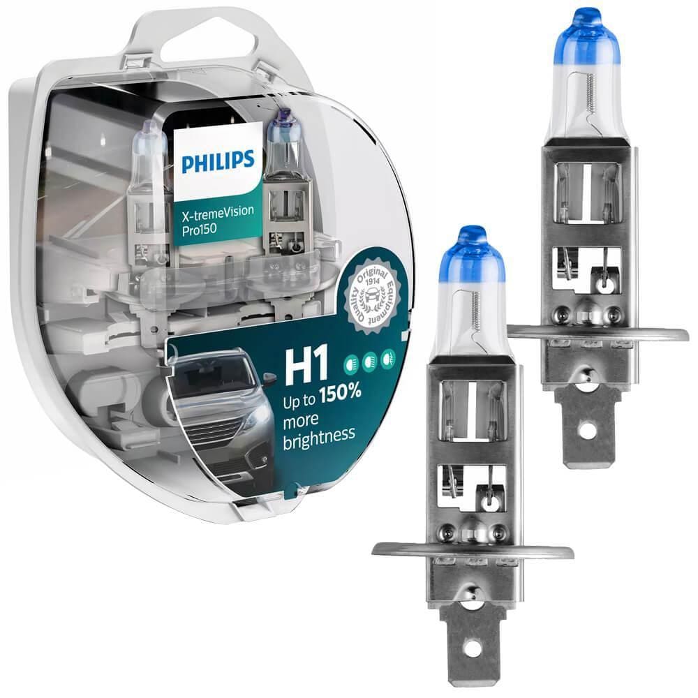 Par Lâmpada Farol Philips X-tremevision 12v 55w 12258xvp S2