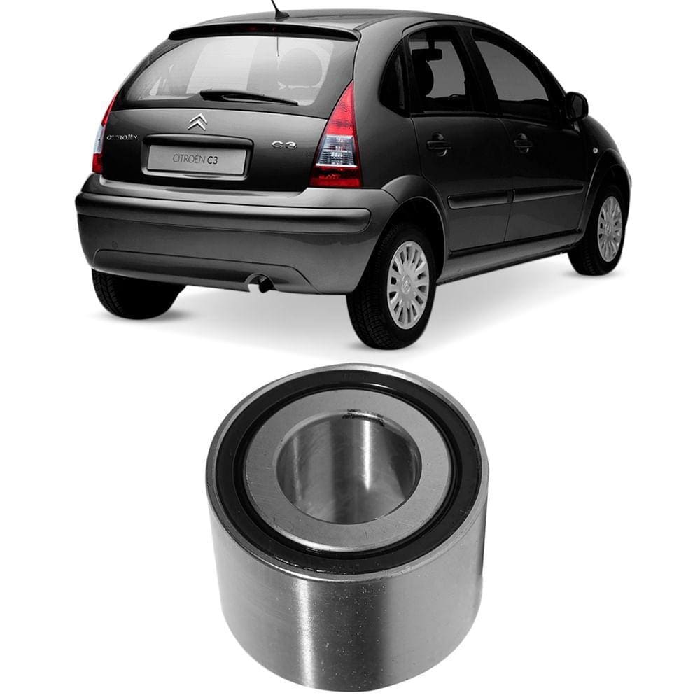 Rolamento Roda Citroen C3 2002 A 2010 Traseiro Sem Abs Skf
