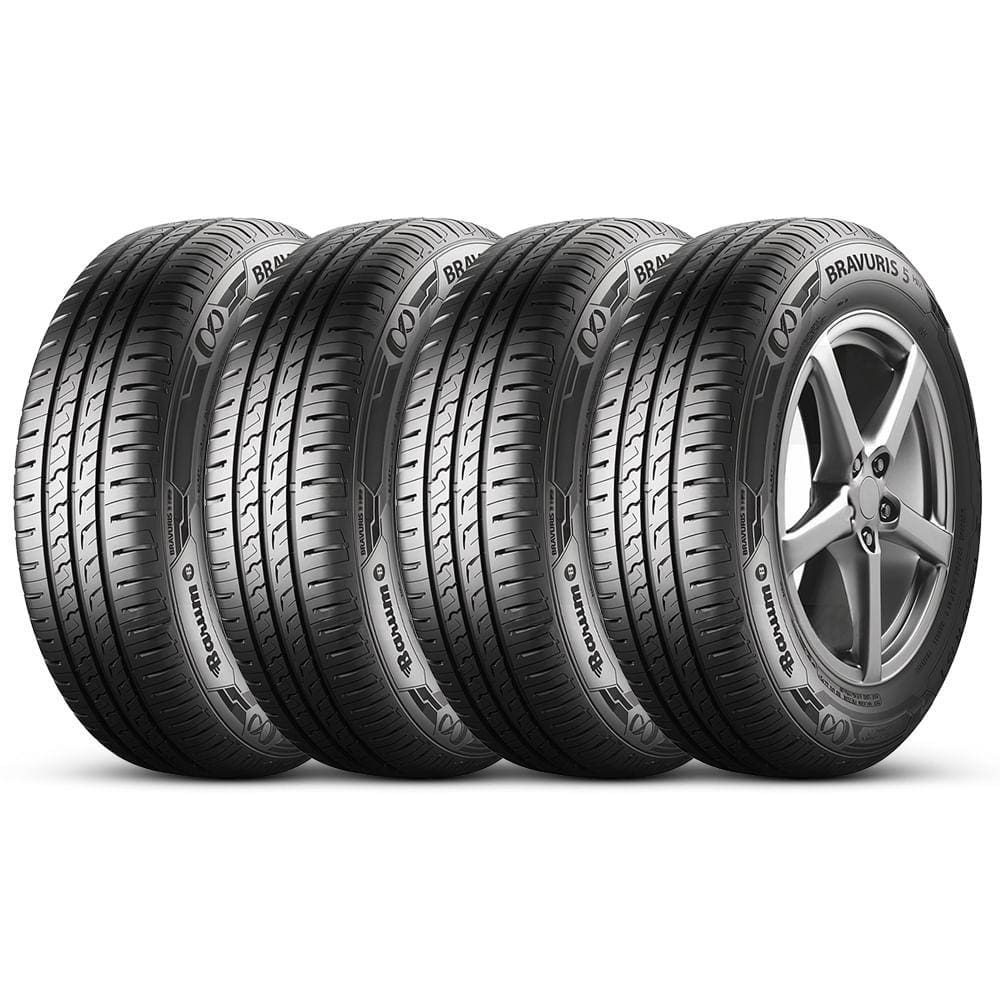 Kit 4 Pneu Barum By Continental 185/65r15 88h Bravuris 5hm
