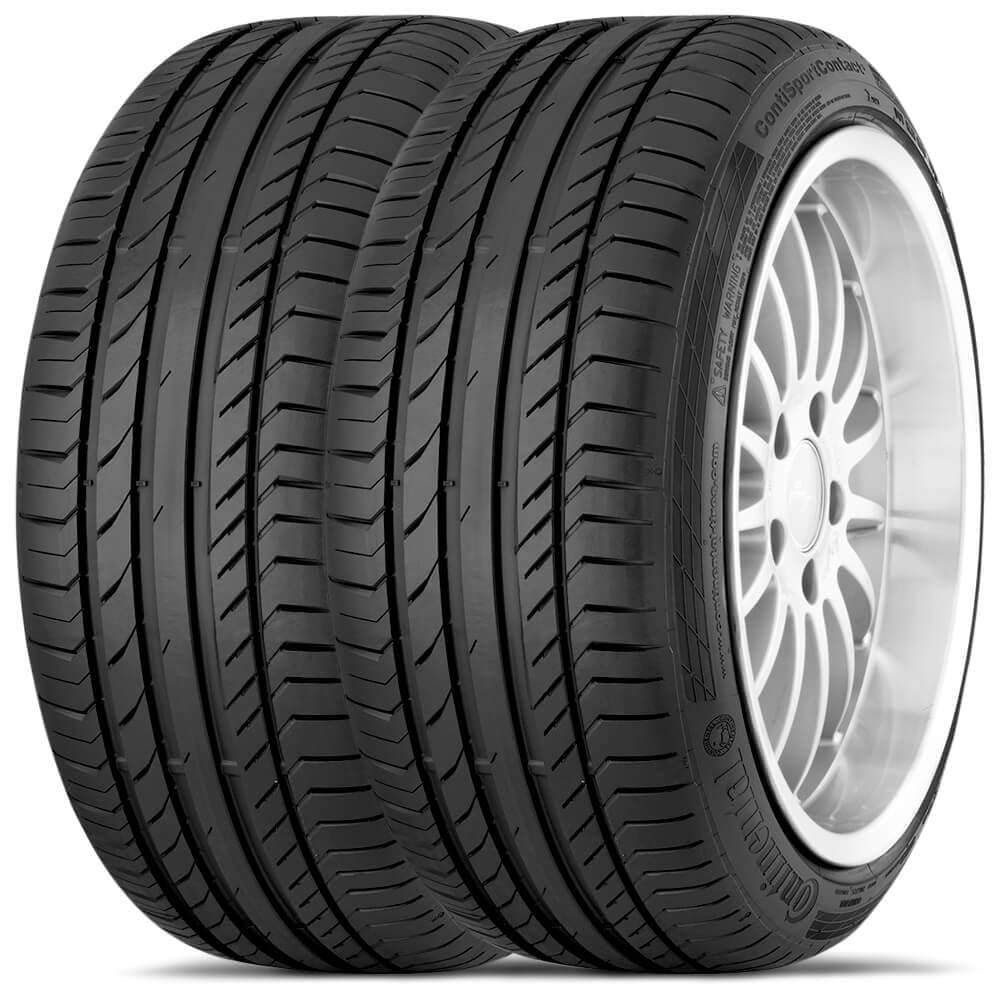 Kit 2 Pneu Continental 235/40r19 96y Contisportcontact 5
