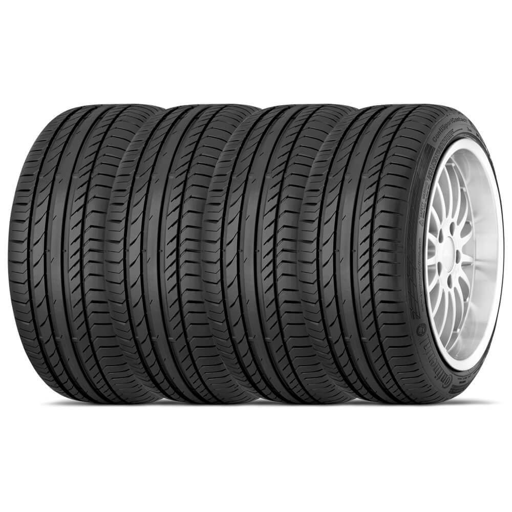 4 Pneu Continental 225/45r18 95y Xl Fr Contisportcontact 5