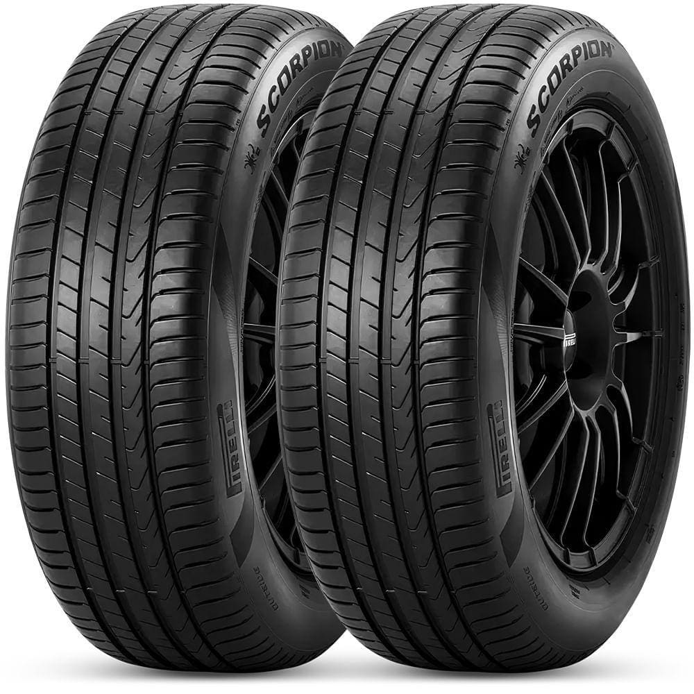 Kit 2 Pneu Pirelli 235/55r18 100v Tl Scorpion Seal Inside