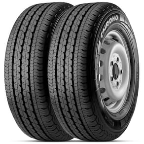 Kit 2 Pneu Pirelli Aro 16 195/75r16c 107r Tl Mo Chrono