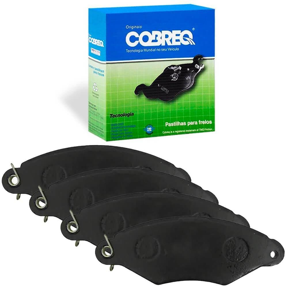 Kit Pastilha Freio Kangoo 2000-2011 Dianteira Bendix Cobreq