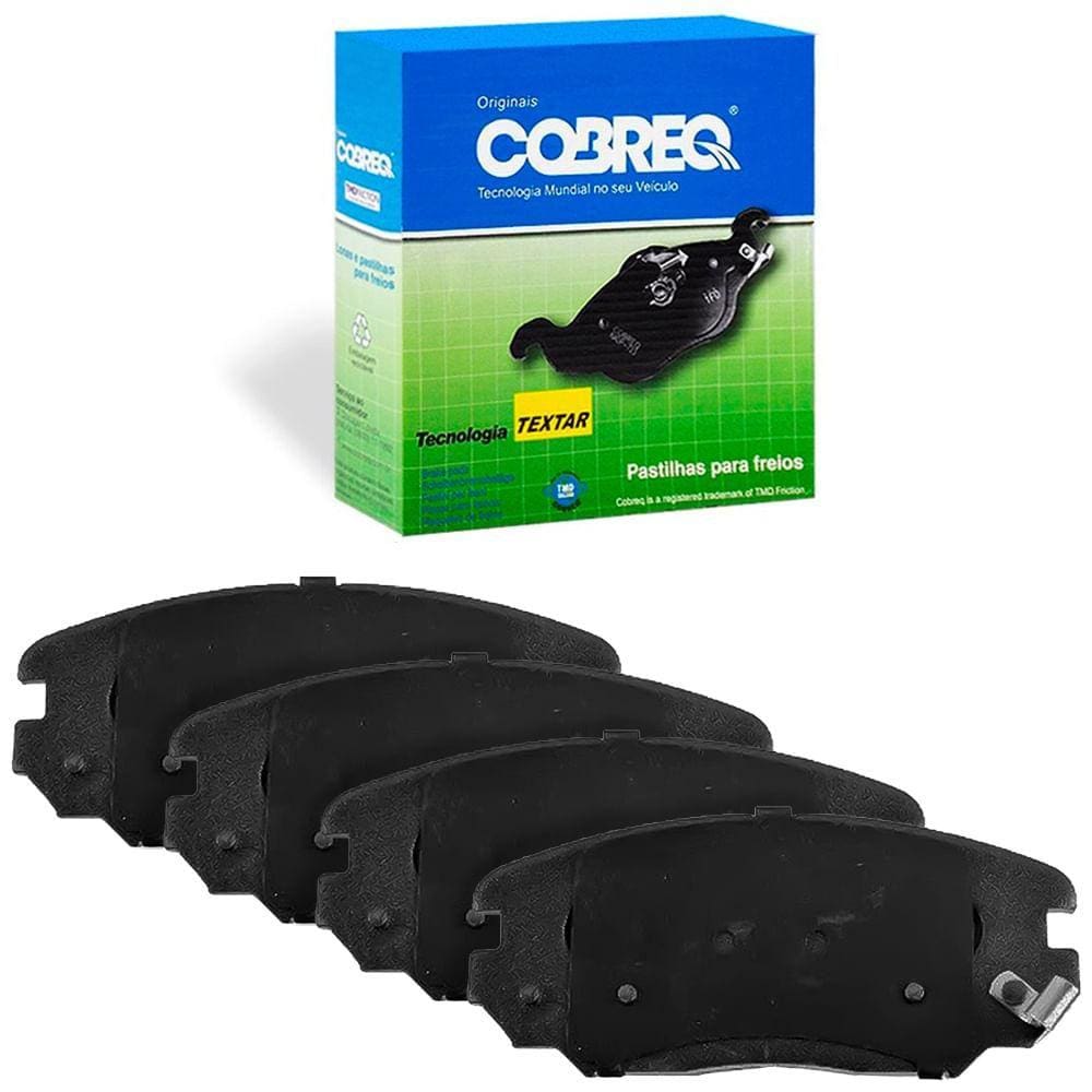 Kit Pastilha Freio Azera Equus Sonata Dianteira Mando Cobreq