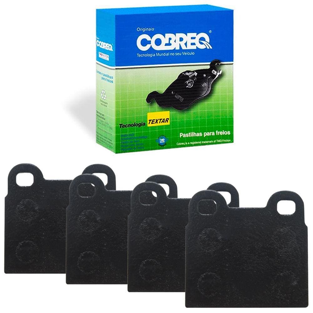 Kit Pastilha Freio Gol G1 G2 Parati Saveiro Voyage Teves