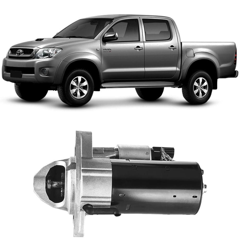 Motor Partida Arranque Toyota Hilux 2005 A 2011 Bosch