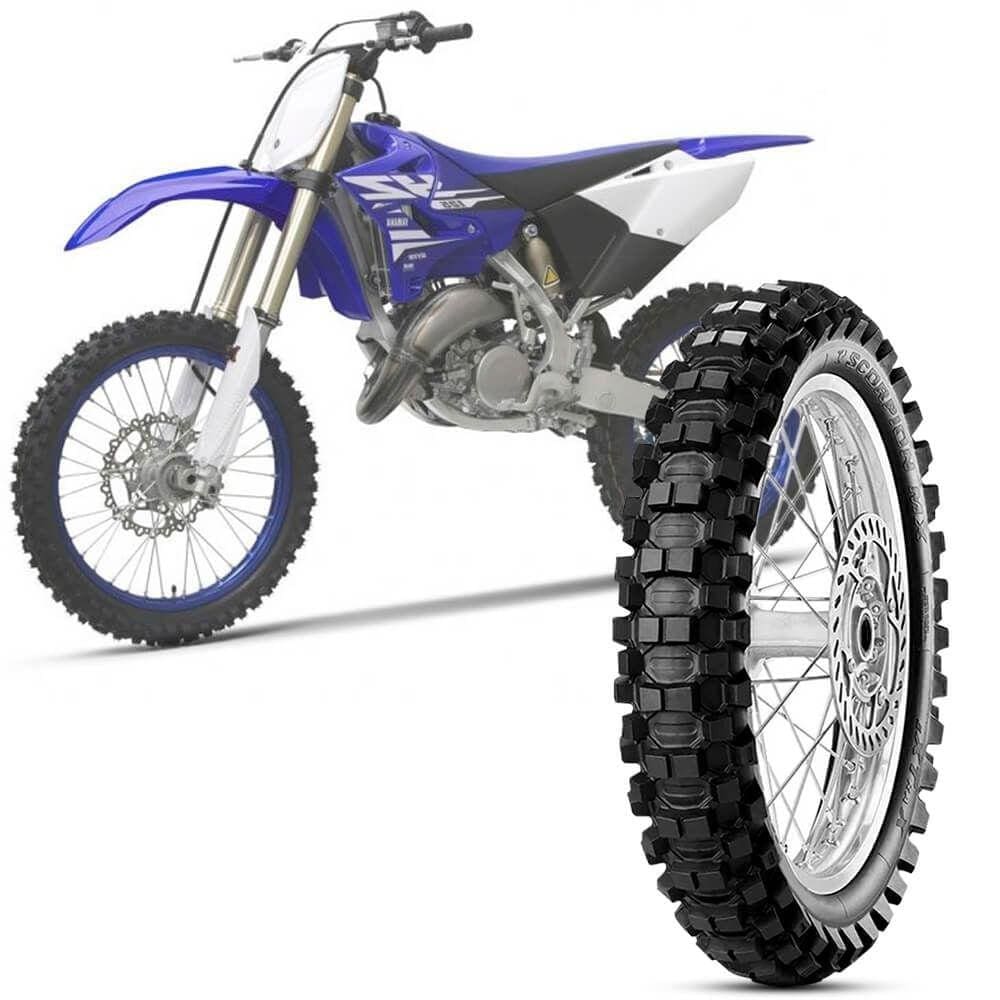 Pneu Moto Yamaha Yz Pirelli Aro 19 100/90-19 57m Traseiro