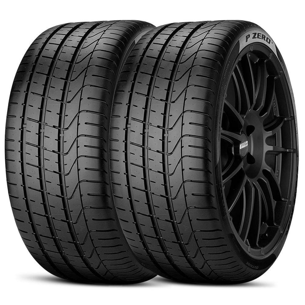 Kit 2 Pneu Pirelli Aro 18 255/45r18 99y Pzero Mo