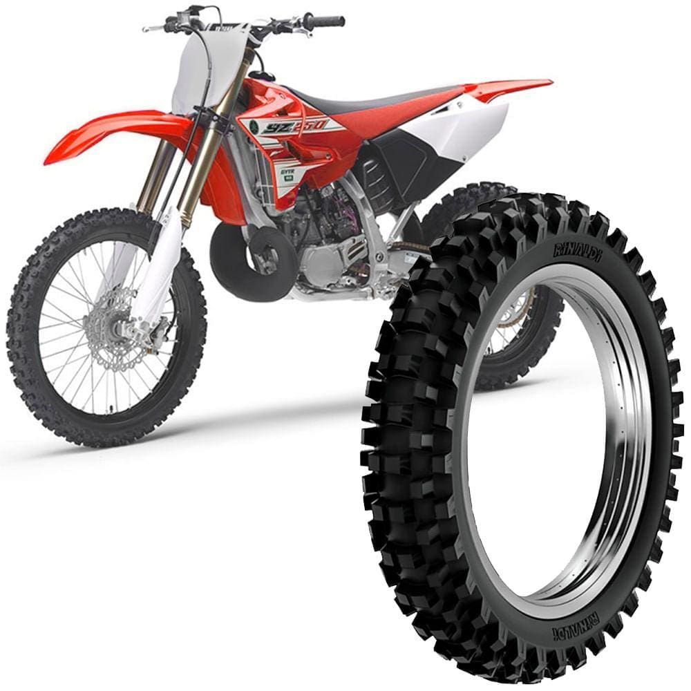 Pneu Moto Yz 250 Rinaldi Aro 19 100/90-19 57m Traseiro Rw33