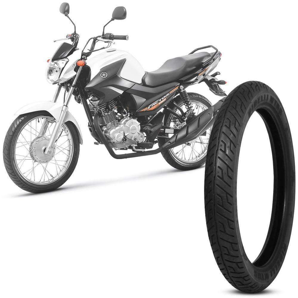 Pneu Moto Yamaha Ybr 150 Pirelli 2.75-18 42p Dianteiro Mt65