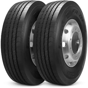 Kit 2 Pneu 285/70r19.5 146/144l Tl M+s Fr01 Liso Rodoviário