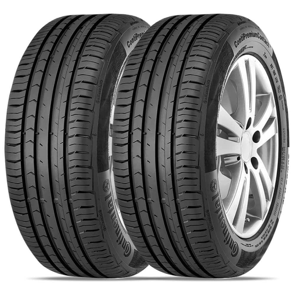 Kit 2 Pneu Continental Aro 17 225/55r17 97v Contipremium 5