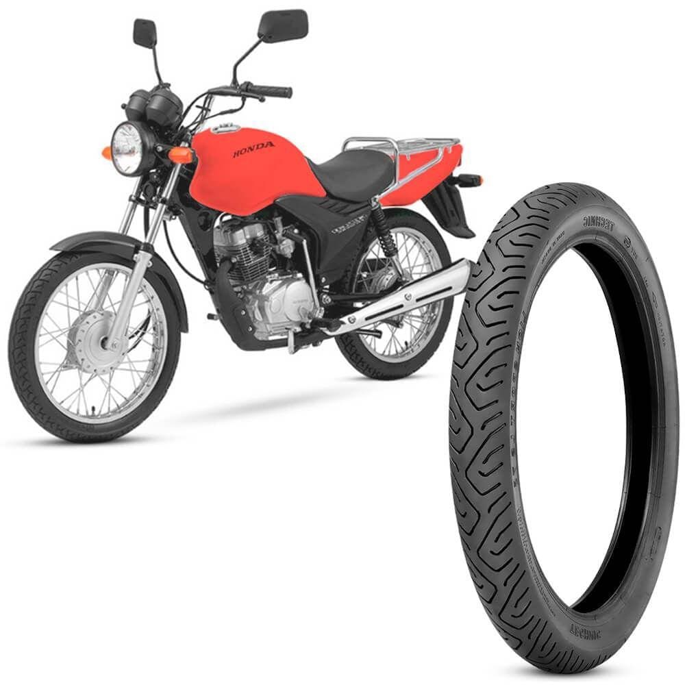 Pneu Moto Cg 125 Technic Aro 18 2.75-18 42p Diant Sport Tl