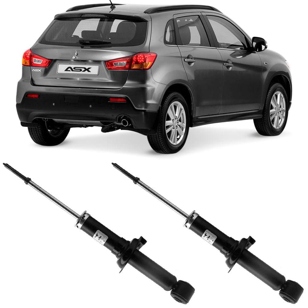 2 Amortecedor Mitsubishi Asx 2011 A 2020 Traseiro Kayaba