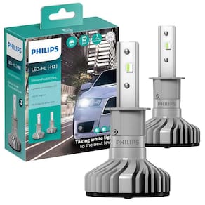 Par Lâmpada Farol Philips Led Ultinon Pro5000 Hl H3 5800k