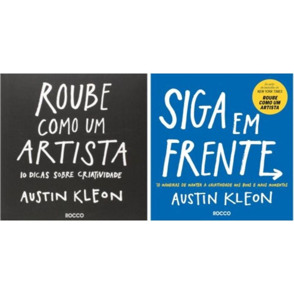 Kit Austin Kleon: Roube como Um Artista + Siga em Frente