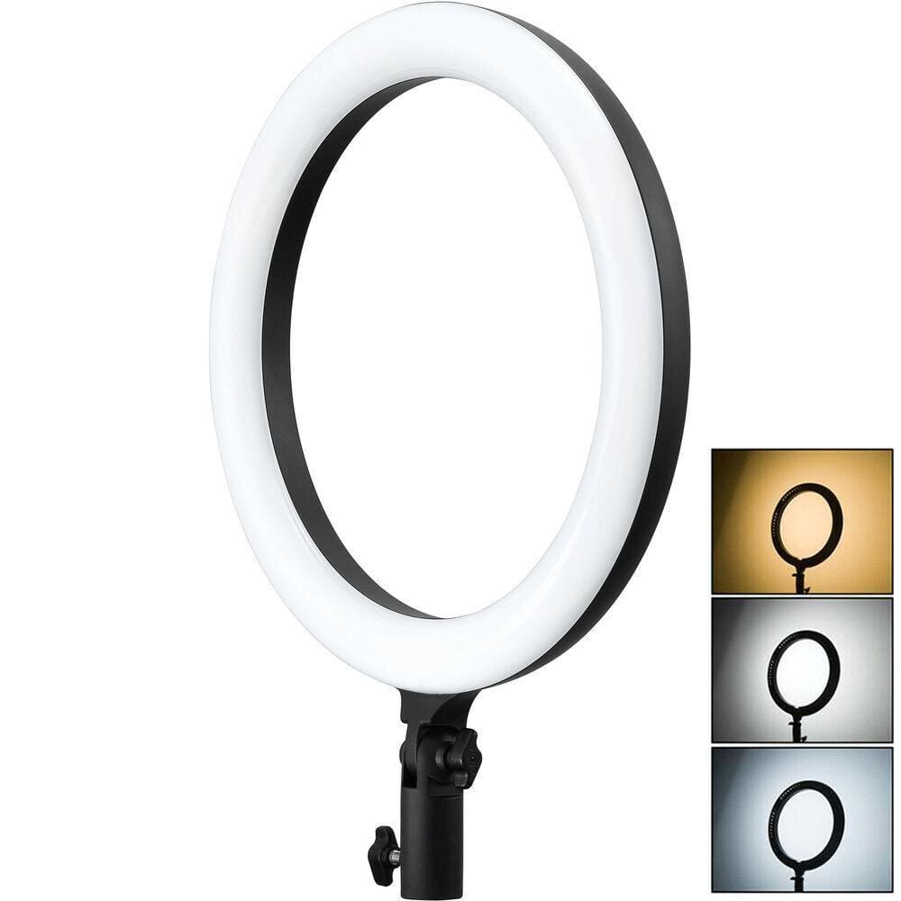 Iluminador Circular Led Godox Lr120 12 / 30Cm Ring-Light 10W Bi-Color Preto