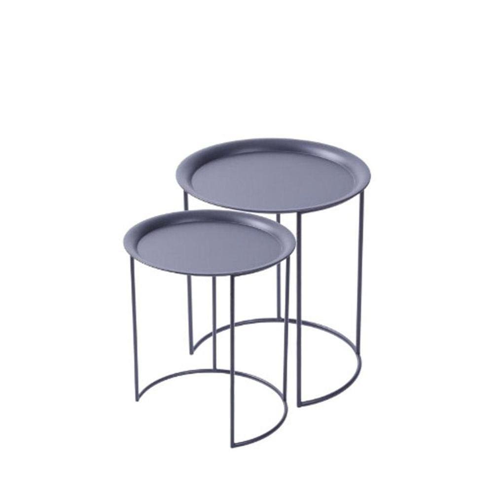 Conjunto Mesa Lateral Atenas Preta
