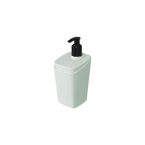 Porta-sabonete Líquido 350 Ml Plástico Cor Eco Natural Linha Flora Coza Eco Natural