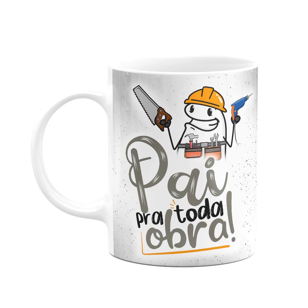 Caneca Flork Pais - Pai pra toda obra!