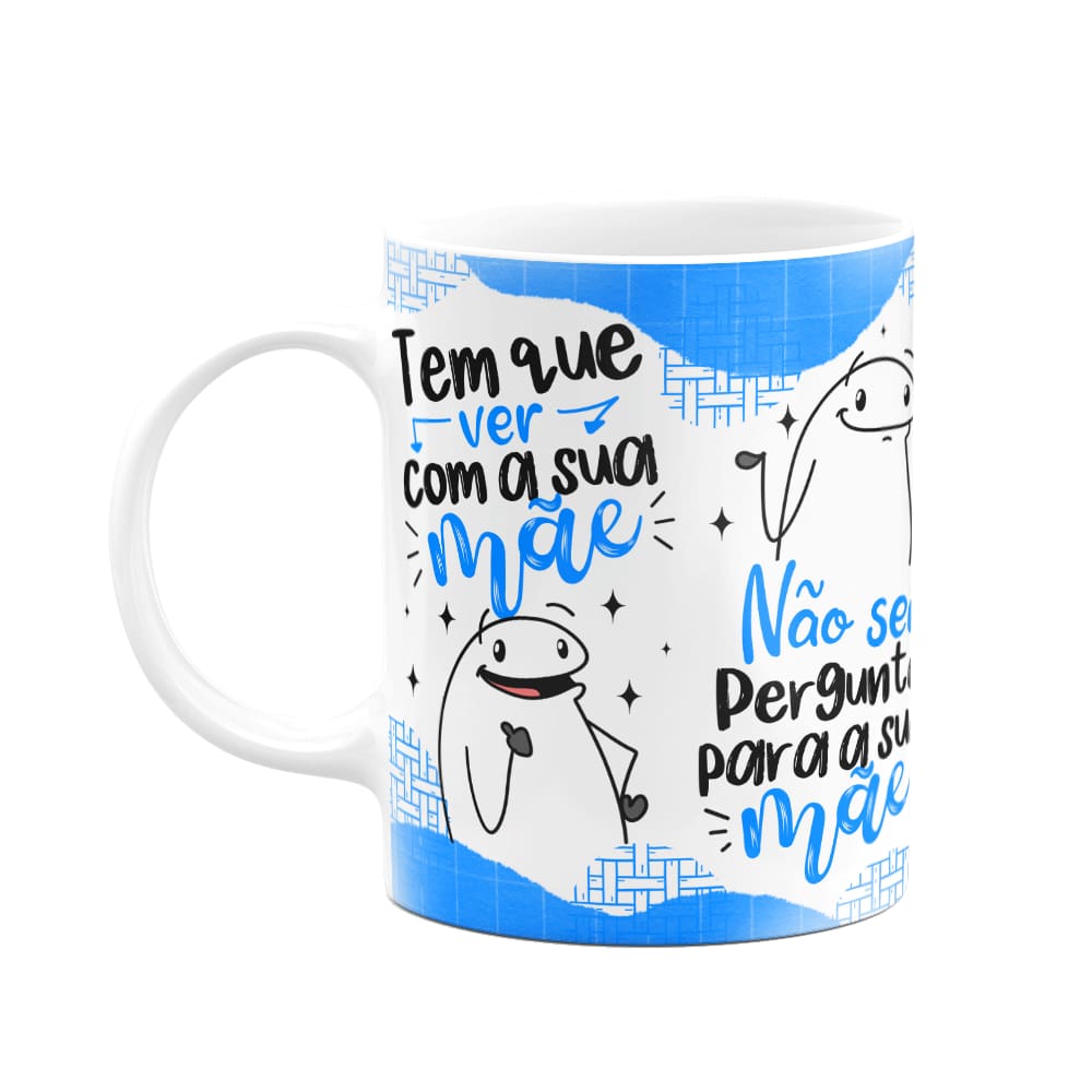 Caneca Flork Pais - Fala com a sua mãe!
