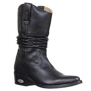 Bota Masculina Preta com Bico Fino Cow Way 32653