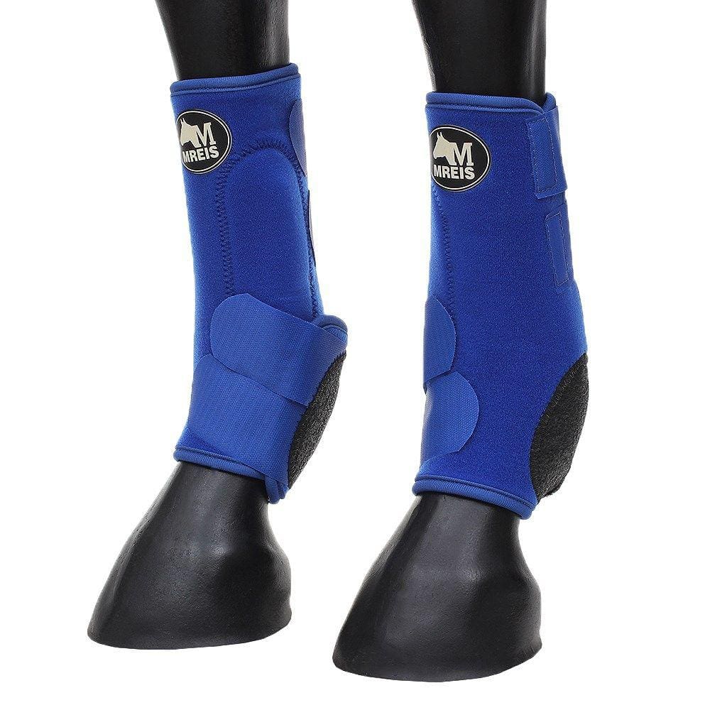 Splint Boot para Cavalo em Neoprene Azul M Reis 31652
