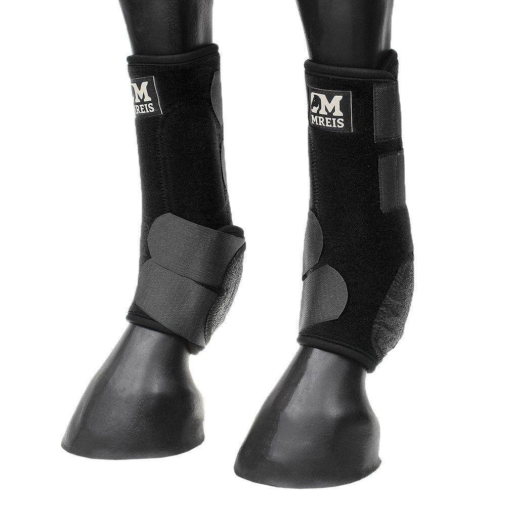 Splint Boot para Cavalo em Neoprene Preta M Reis 31656