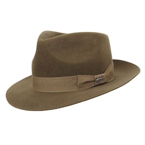 Chapéu Social Marrom de Feltro 3x Stetson 29179