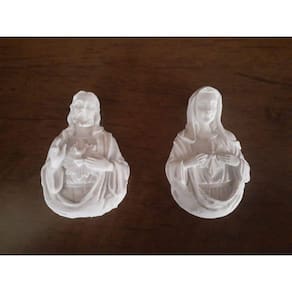 Kit 5 Coração De Jesus +5 Imaculado Coração De Maria Res