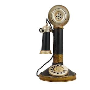 Enfeite Decoração Retrô Vintage Miniatura Telefone De Dis