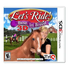 Jogo Mídia Física Lets Ride Best In Breed 3D Nintendo 3Ds