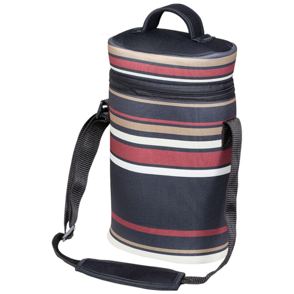 Bolsa Maleta Neoprene Para 2 Garrafas Vinho Térmica Viagem