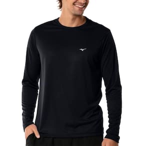 Camiseta Mizuno Masculina Manga Longa Energy