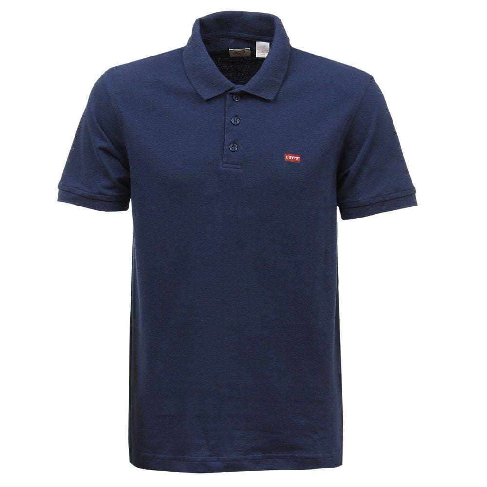 Camiseta Masculina Levi`s Gola Polo Azul Marinho 33200