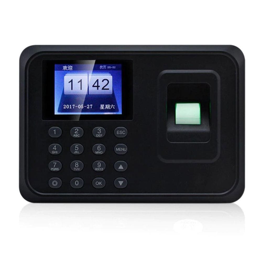 Relógio De Ponto Biométrico Digital Usb Aceita Pendrive MK70