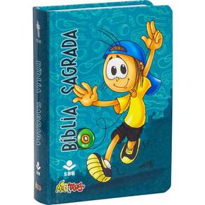 Livro Bíblia Sagrada Mig E Meg - Capa Dura Mig