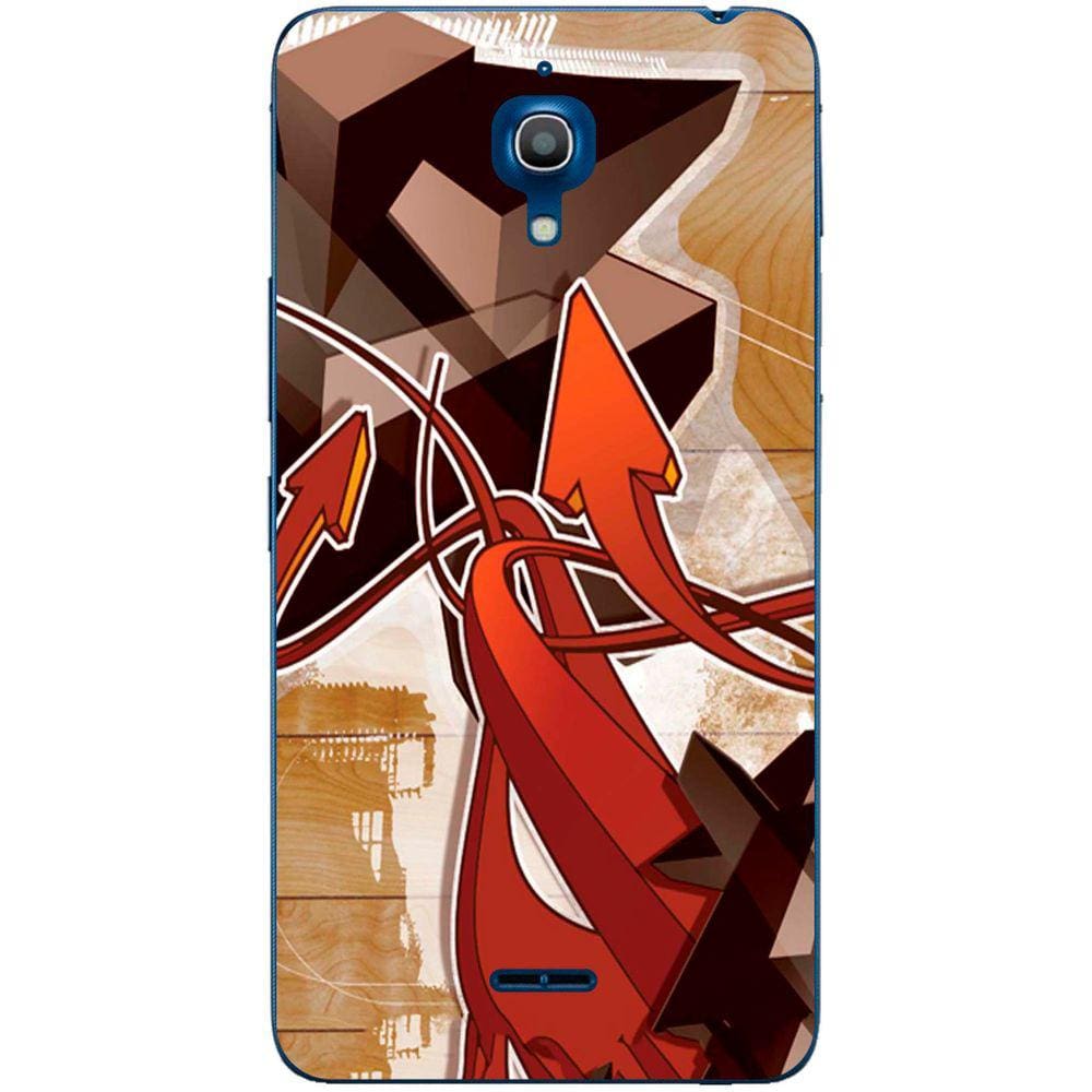 Capa Adesivo Skin071 Verso Para Alcatel A2 XL 2017